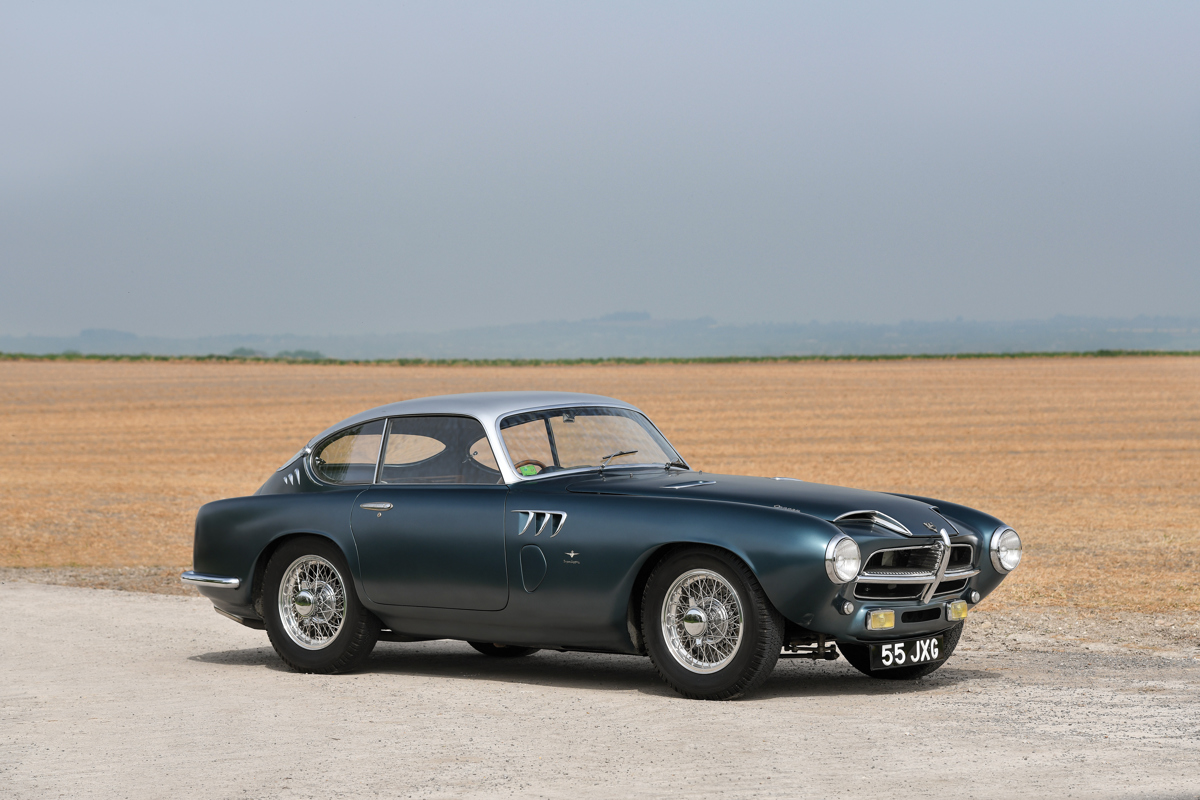 1955 Pegaso Z-102 Berlinetta Series II by Touring offered at RM Sotheby’s Villa Erba live auction 2019